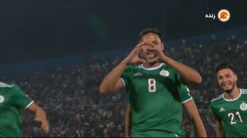 گل اول الجزایر به سنگال (یوسف)