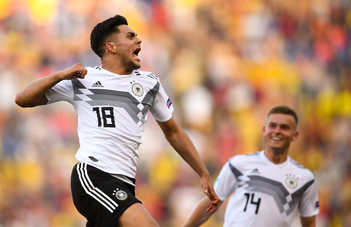 خلاصه بازی آلمان 4-2 رومانی (دبل ندیم امیری / نیمه نهایی زیر 21 سال اروپا)