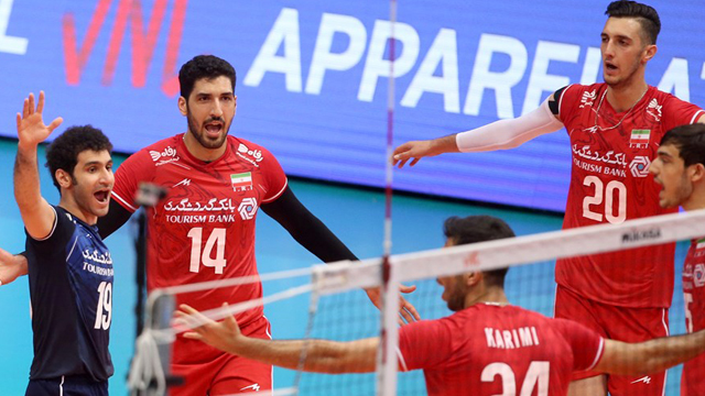 لیگ ملتهای والیبال 2019: بلغارستان 0-3 ایران