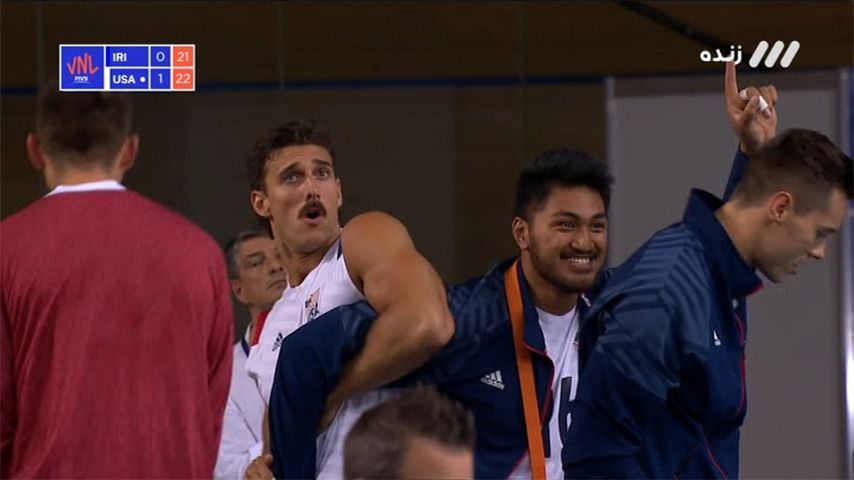 لیگ ملتهای والیبال 2019: ایران 0-3 آمریکا