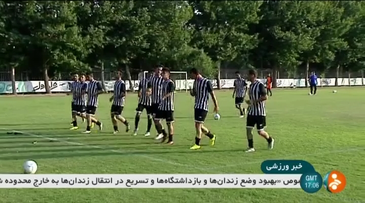 آخرین تمرین تیم ملی فوتبال 7 نفره پیش از جام جهانی