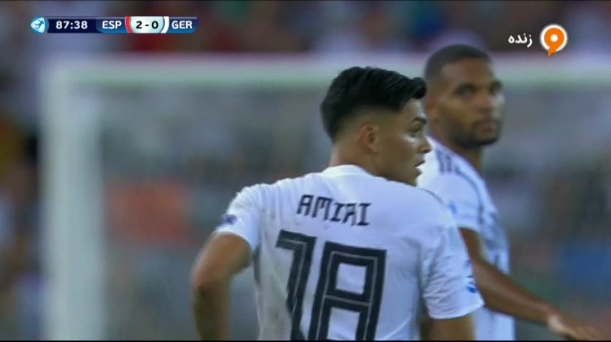 گل اول آلمان به اسپانیا (سوپرگل امیری / فینال یورو زیر 21 سال)