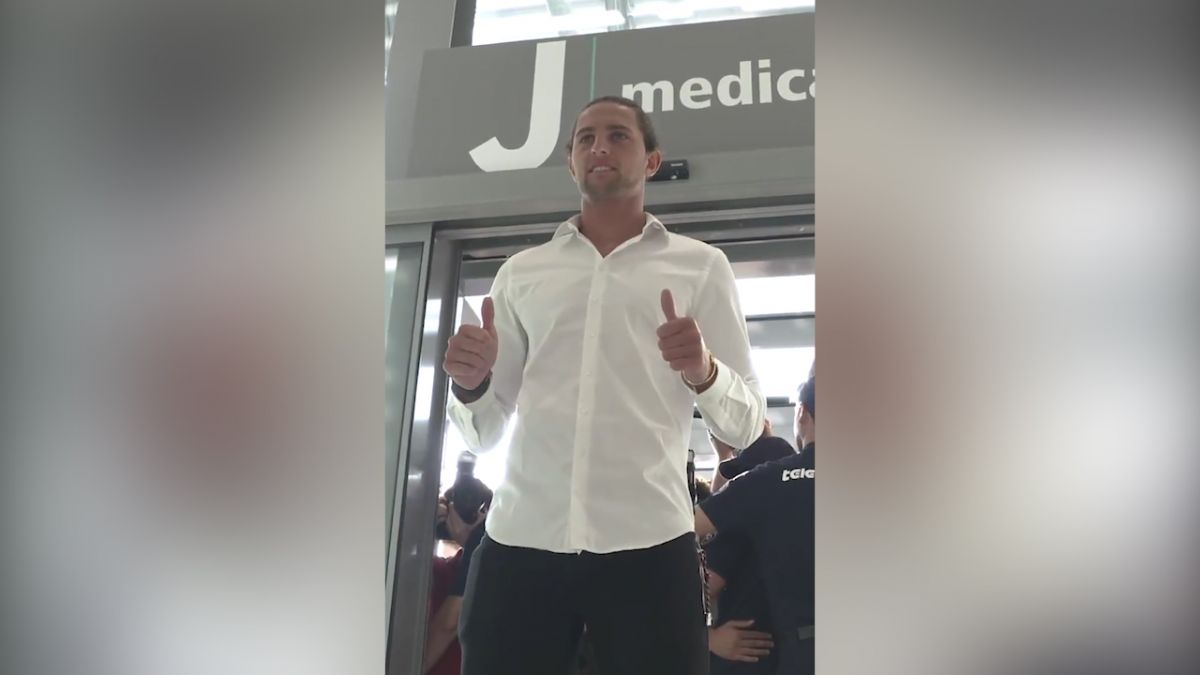 حضور رابیوت در تورین برای شرکت در تست پزشکی یوونتوس