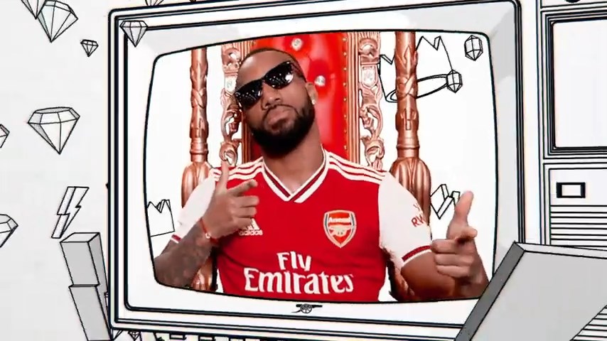 کلیپ جذاب  از رونمایی پیراهن اول آرسنال در فصل 2019-2020