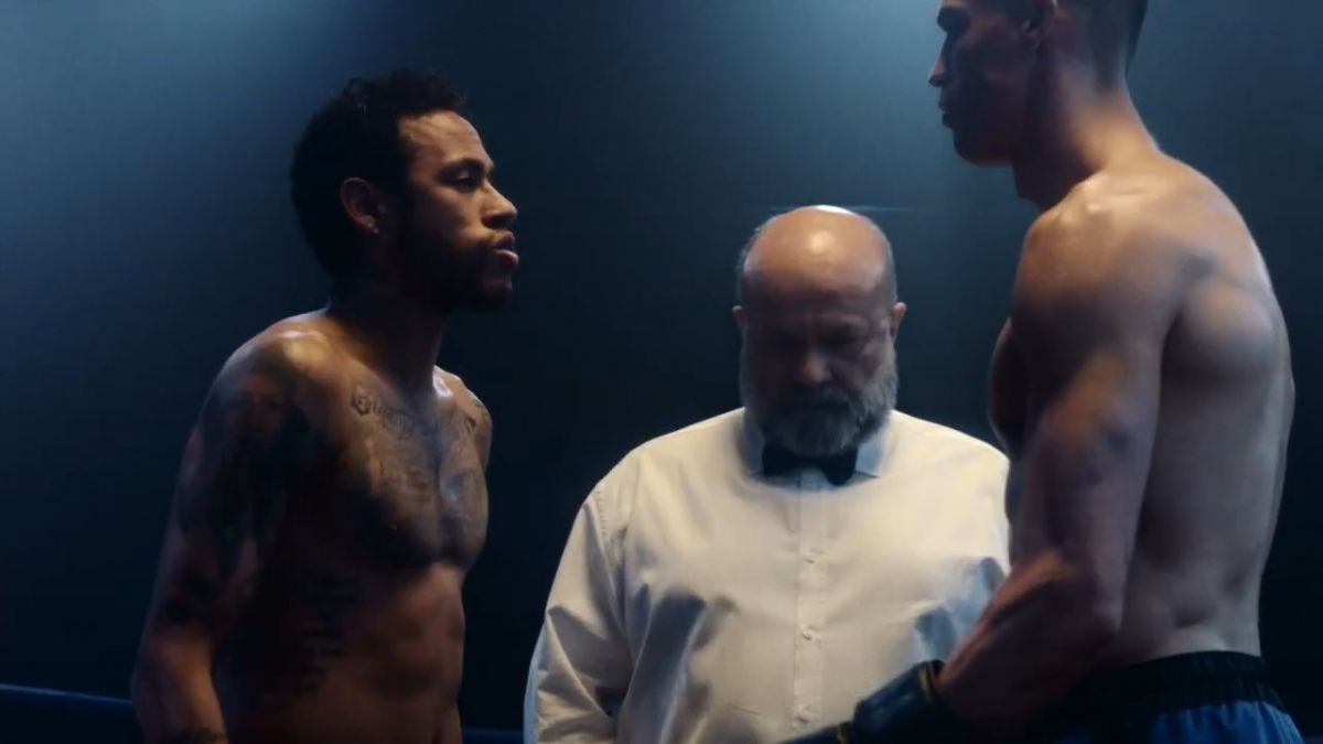 کلیپ تبلیغاتی جالب مسابقه بوکس رونالدو و نیمار