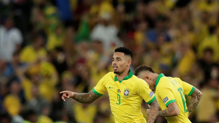 گل دوم برزیل به پرو (ژسوس)