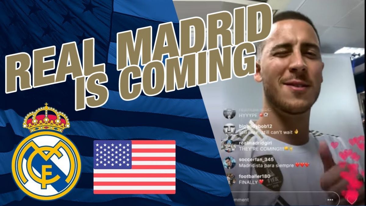 کلیپ جذاب باشگاه رئال مادرید برای تور آمریکا