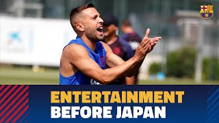 تمرین امروز بارسلونا (29 تیر)