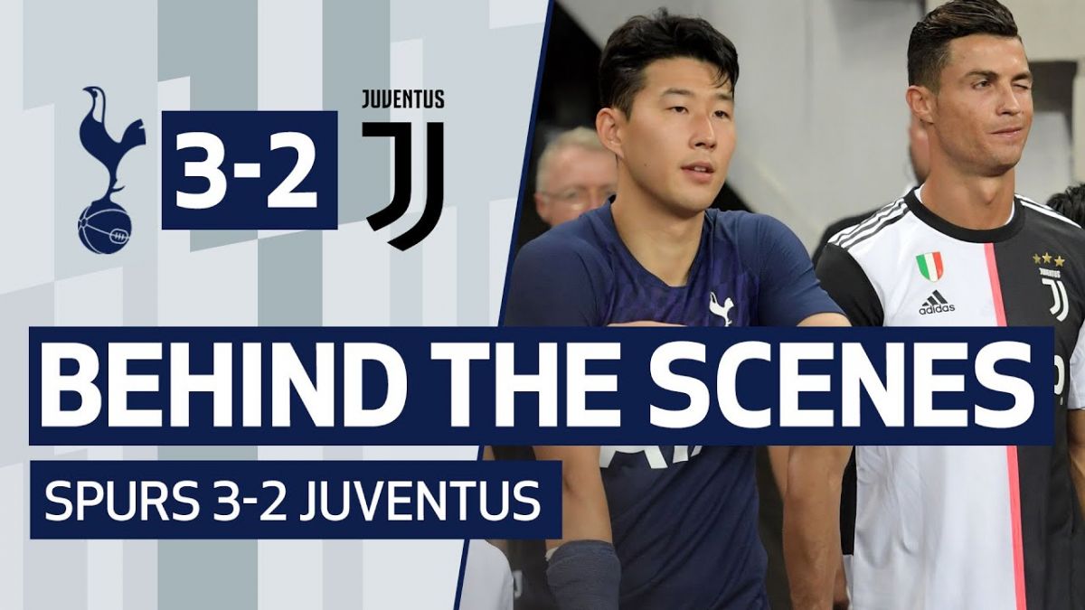 حواشی بازی تاتنهام 3-2 یوونتوس از نگاه دوربین باشگاه تاتنهام