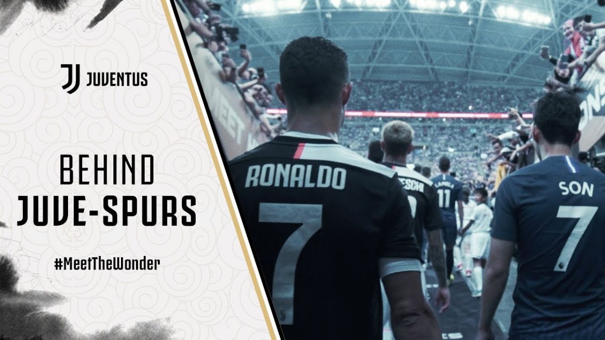 حواشی بازی یوونتوس 2-3 تاتنهام از نگاه دوربین باشگاه یوونتوس