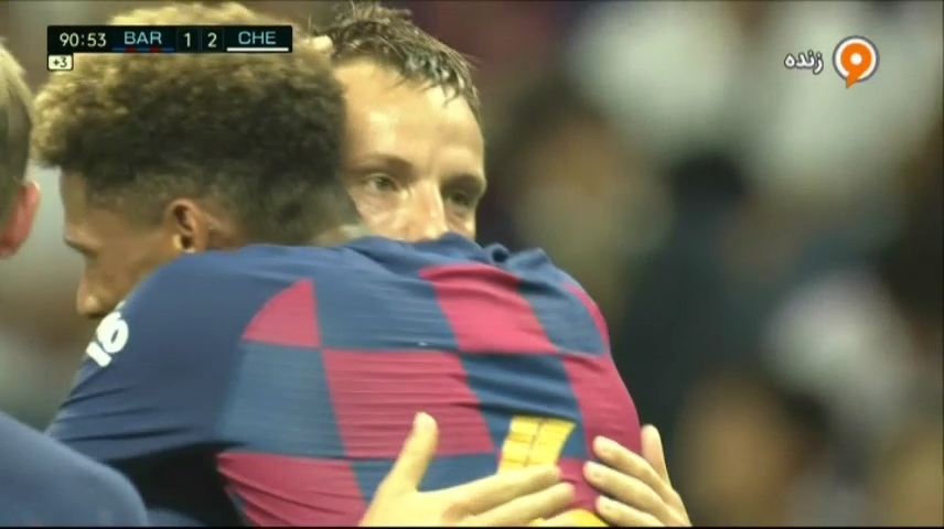 گل اول بارسلونا به چلسی (سوپرگل راکیتیچ)