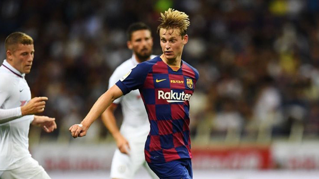 عملکرد دی یونگ در اولین بازی برای بارسلونا