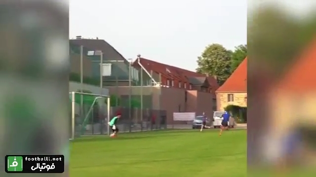 سوپرگل دیدنی و زیبای رائول گارسیا در تمرین