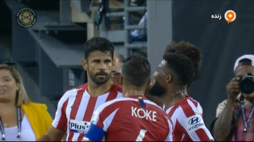 گل پنجم اتلتیکو مادرید به رئال مادرید (هت تریک دیگو کاستا)