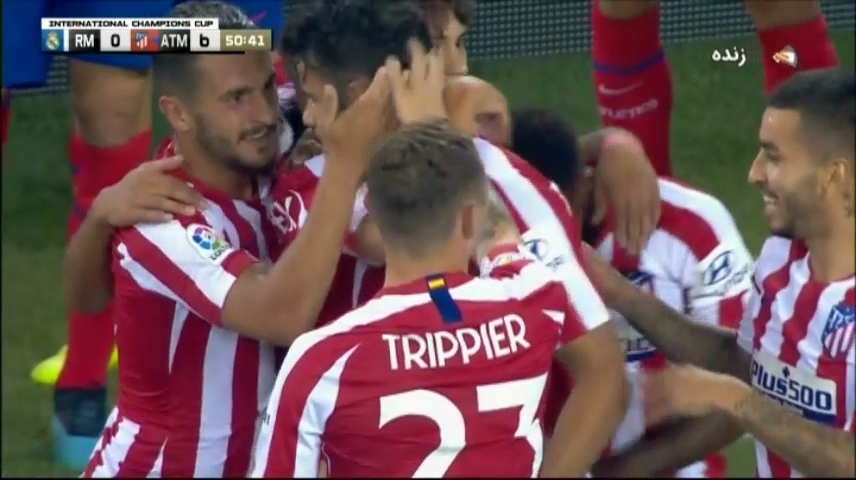 گل ششم اتلتیکو مادرید به رئال مادرید (پوکر دیگو کاستا)