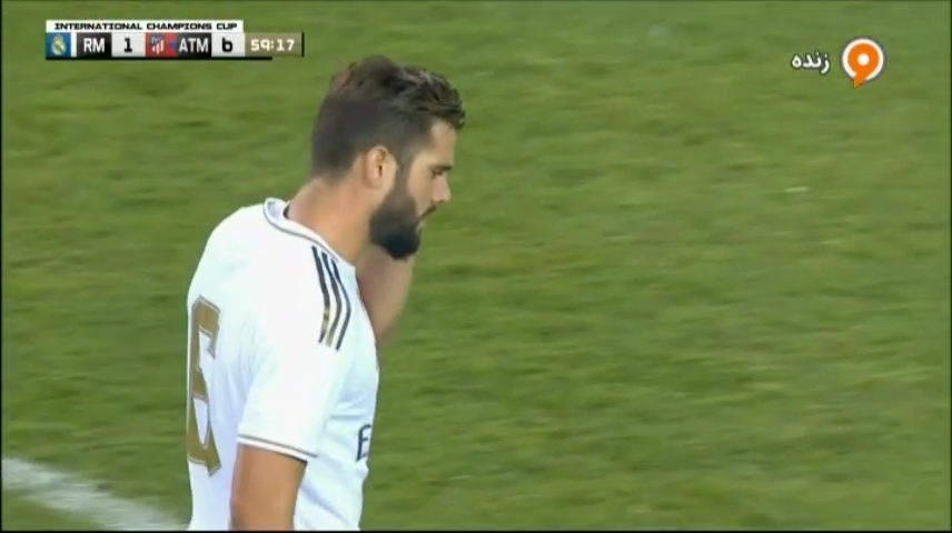 گل اول رئال مادرید به اتلتیکو مادرید (ناچو)