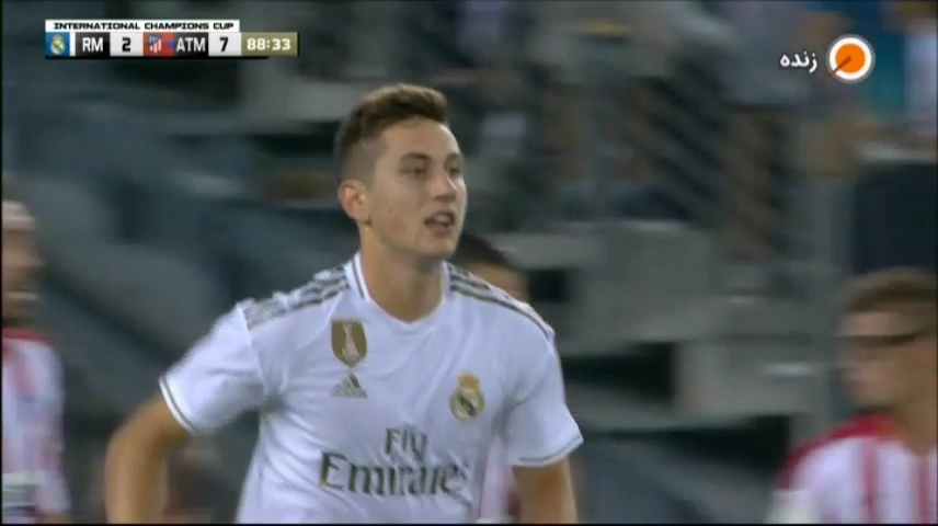 گل سوم رئال مادرید به اتلتیکو مادرید (هرناندز)
