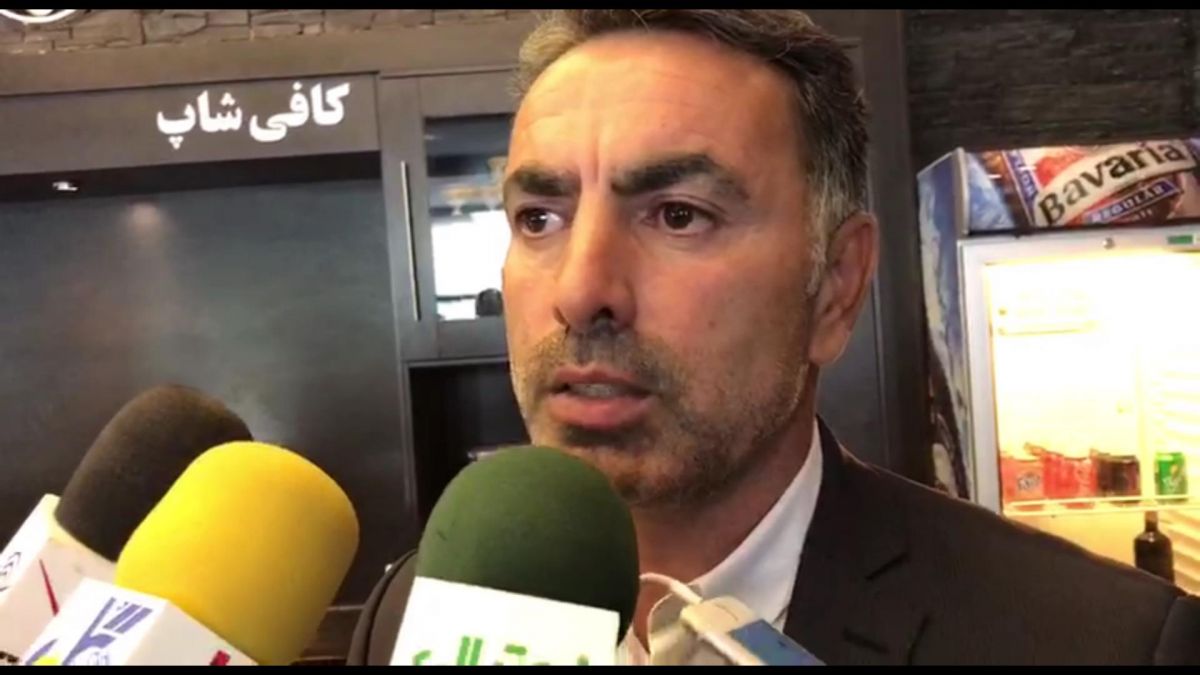 اختصاصی/ صحبت های محمود فکری در حاشیه مراسم قرعه کشی لیگ دسته یک