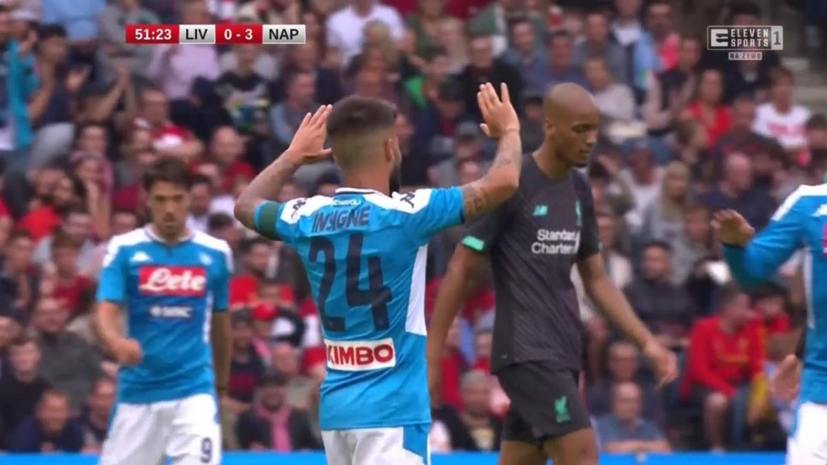 گل سوم ناپولی به لیورپول (امین یونس)