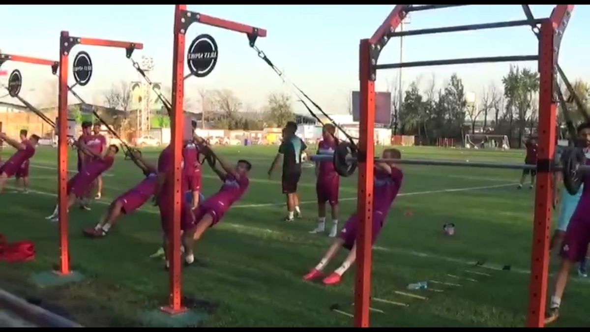 تمرینات بدنسازی تیم فوتبال سایپا