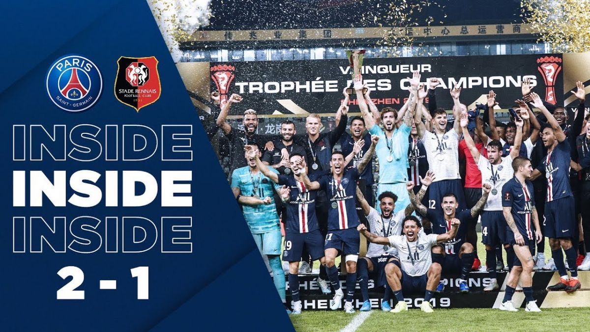 حواشی بازی پاری سن ژرمن 2-1 رن از نگاه دوربین باشگاه پاری سن ژرمن