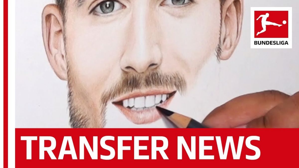 معرفی کوین تراپ بازیکن جدید فرانکفورت با نقاشی