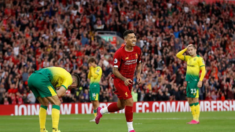 گل اول لیورپول به نوریچ (گل به خودی گرنت / گل اول لیگ انگلیس 2019-20)