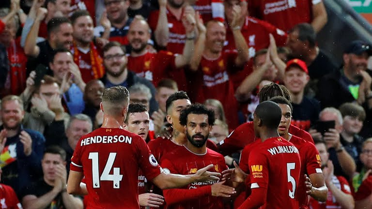 گل دوم لیورپول به نوریچ (محمد صلاح)