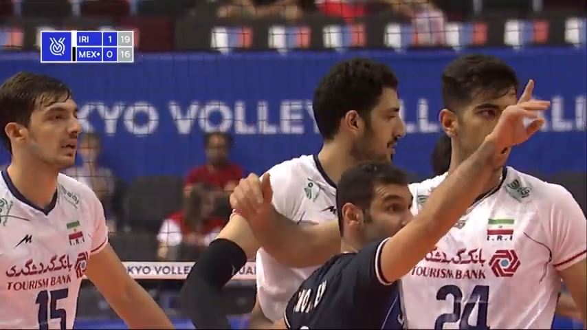 والیبال مقدماتی المپیک 2020: ایران 3-0 مکزیک