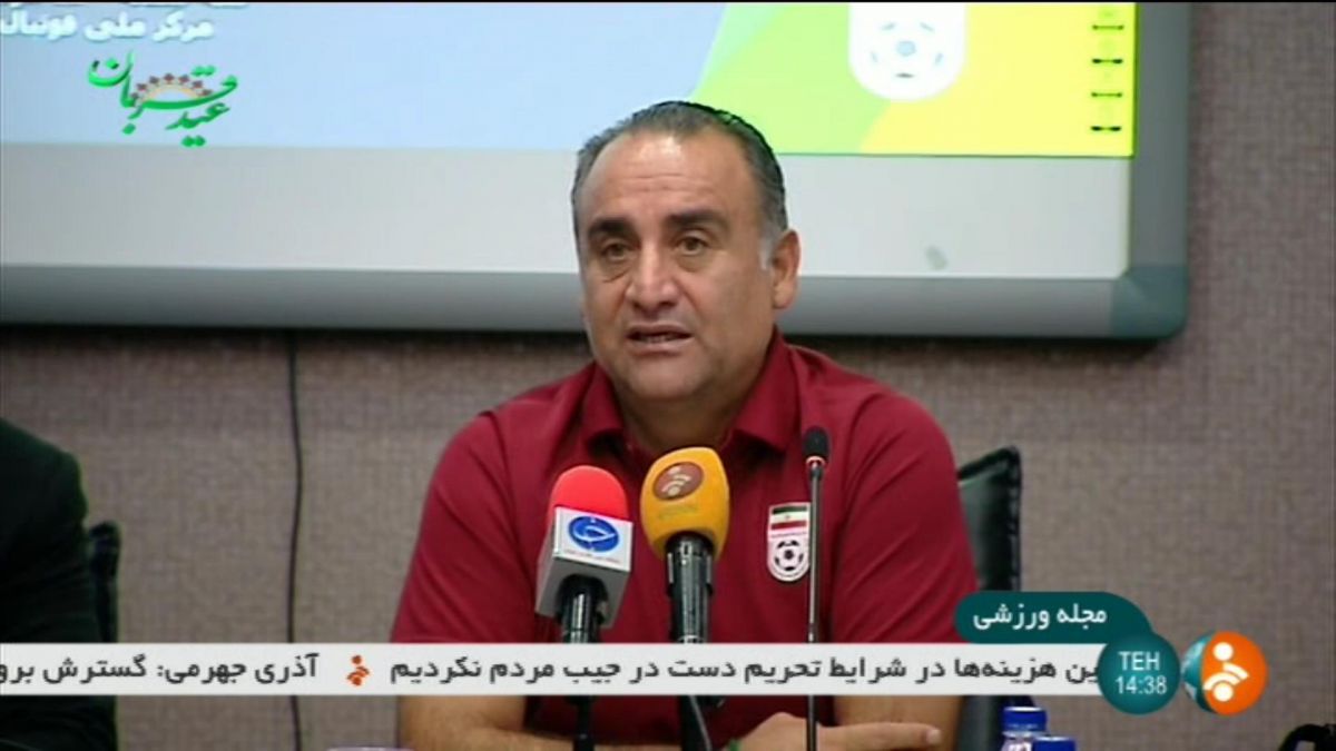 حواشی شروع تمرینات تیم ملی نوجوانان و کنفرانس خبری حسین عبدی