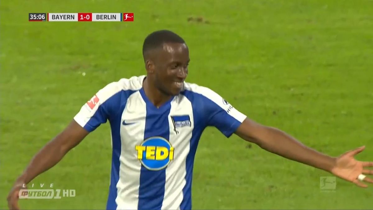 گل اول هرتابرلین به بایرن مونیخ (لوکباکیو)