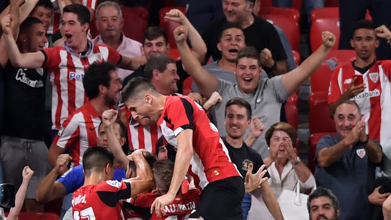گل اول اتلتیک بیلبائو به بارسلونا (سوپرگل استثنایی ادوریز)