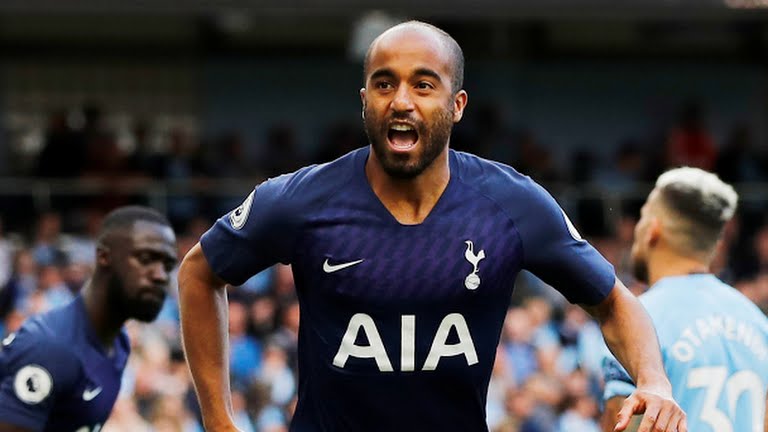 گل دوم تاتنهام به منچستر سیتی (مورا)