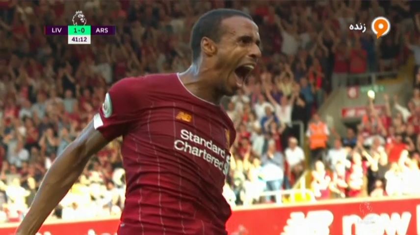 گل اول لیورپول به آرسنال (ماتیپ)