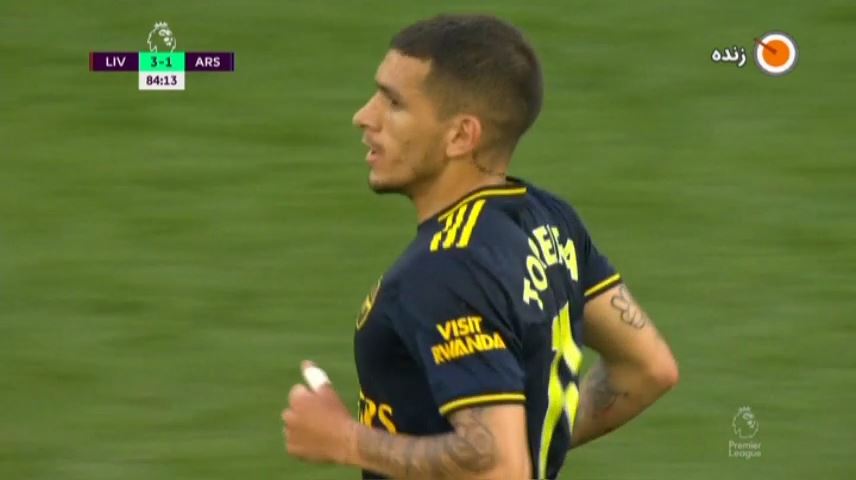 گل اول آرسنال به لیورپول (توریرا)