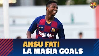 گل های منتخب آنسو فاتی در تیم جوانان بارسلونا