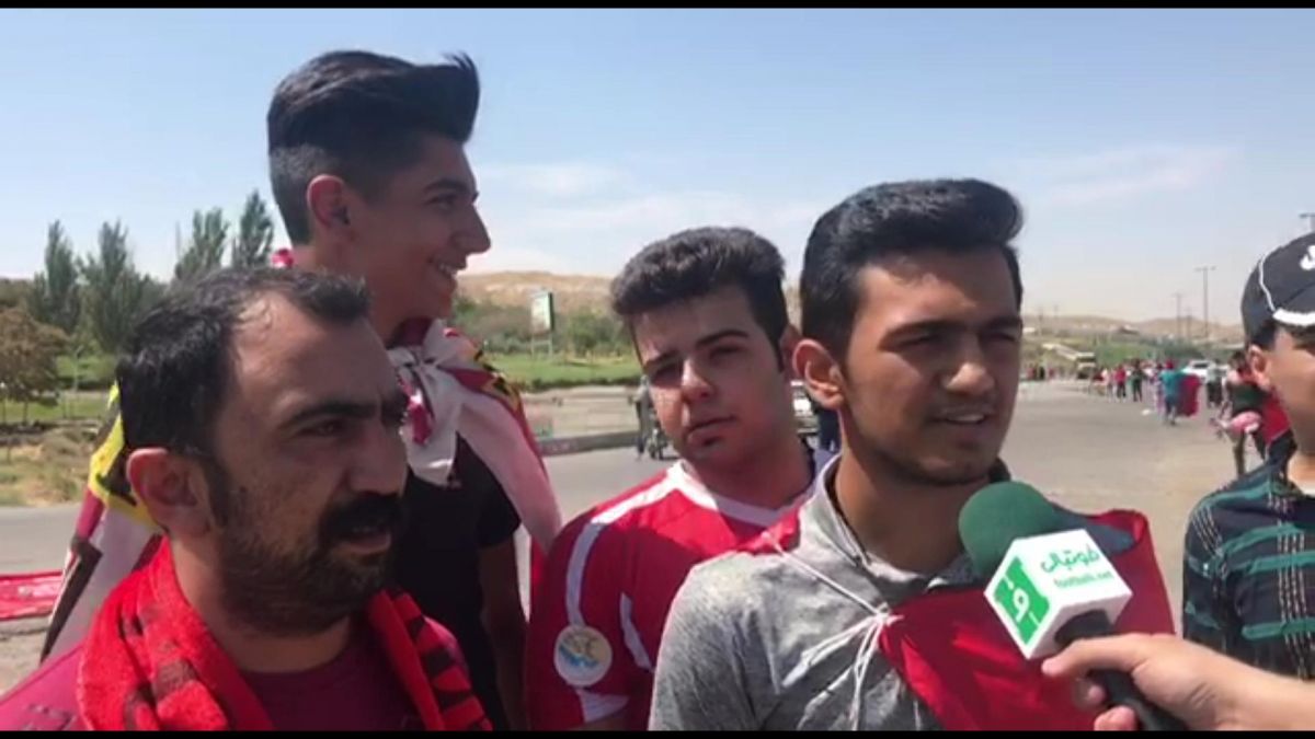 اختصاصی/ مصاحبه با هواداران تراکتورسازی در فاصله 5ساعت مانده به بازی با پرسپولیس