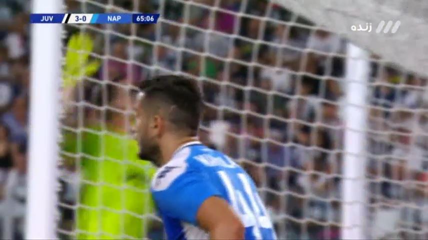 گل اول ناپولی به یوونتوس (مانولاس)