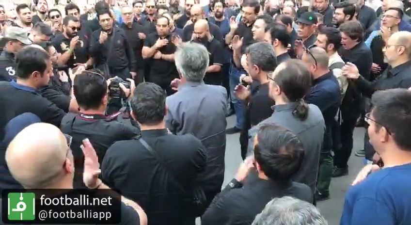 اختصاصی/ عمل به وصیت مرحوم مهدی شادمانی در مراسم تشییع پیکر او