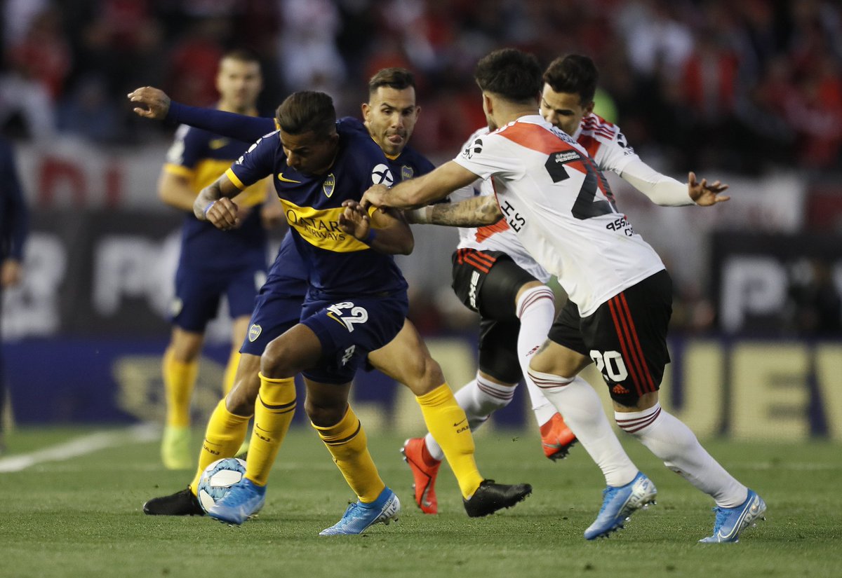 خلاصه بازی ریورپلاته 0-0 بوکاجونیورز