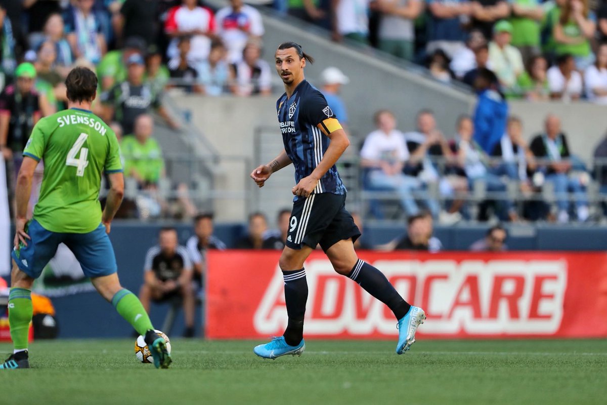 گلزنی زلاتان ابراهیموویچ مقابل سیاتل ساندرز