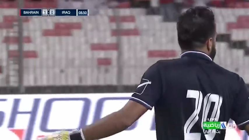 اشتباه عجیب دروازه بان عراق مقابل بحرین