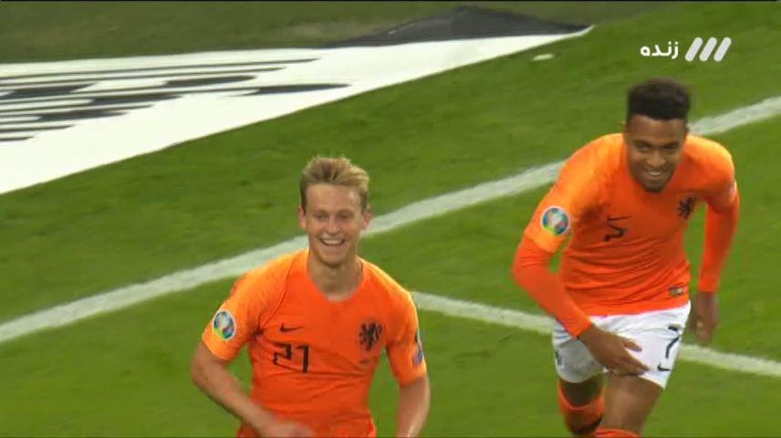 گل اول هلند به آلمان (دی یونگ)