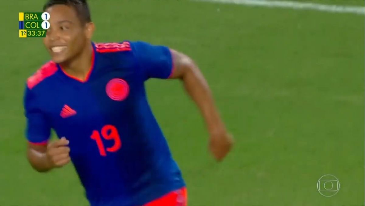 گل دوم کلمبیا به برزیل (دبل موریل)