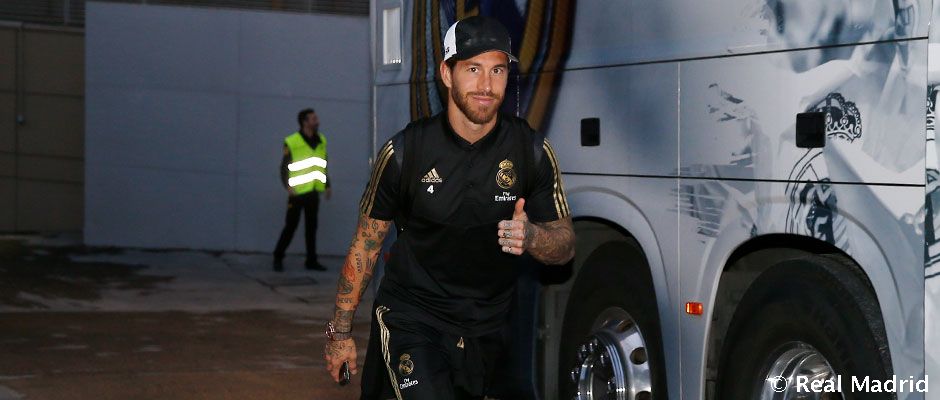 اردوی رئال مادرید برای بازی مقابل لوانته