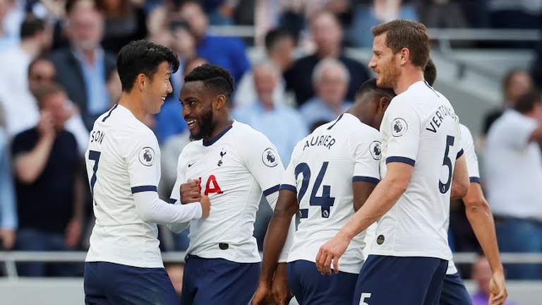 خلاصه بازی تاتنهام 4-0 کریستال پالاس (دبل سون)