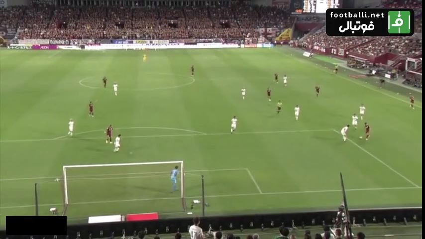 گلزنی داوید ویا مقابل ماتسوموتو یاماگا