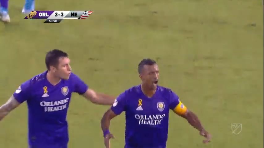 گل زیبای نانی در بازی اورلاندو مقابل نیو انگلند