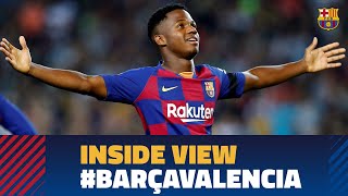 حواشی بازی بارسلونا 5-2 والنسیا از نگاه دوربین باشگاه بارسلونا