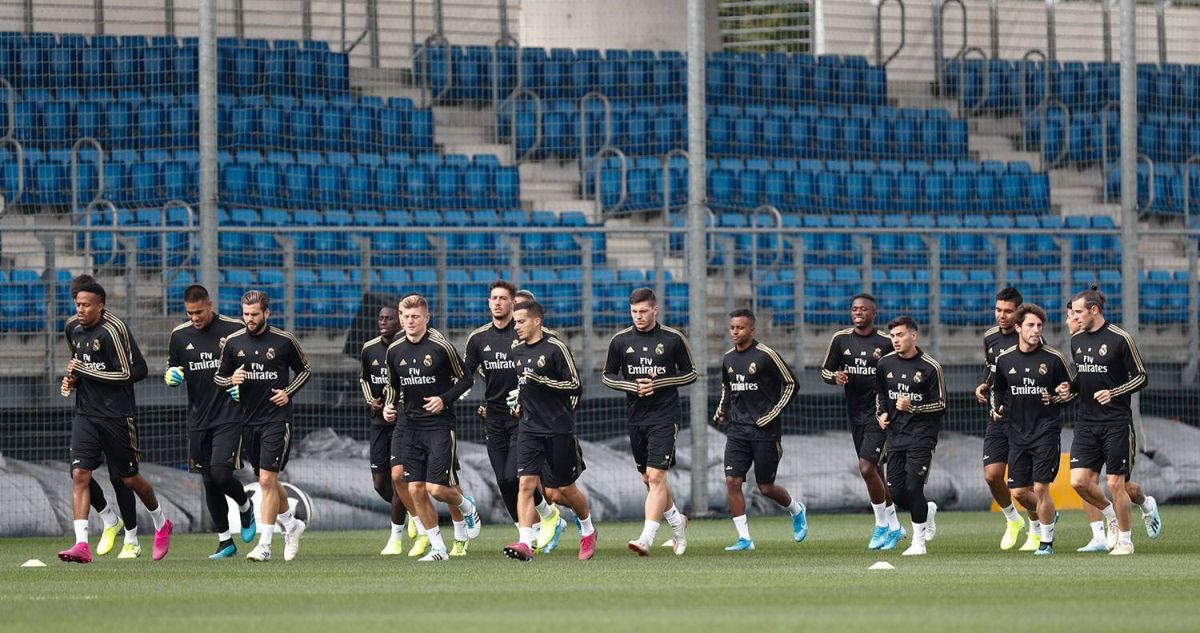 اولین تمرین رئال مادرید برای تقابل با پاری سن ژرمن
